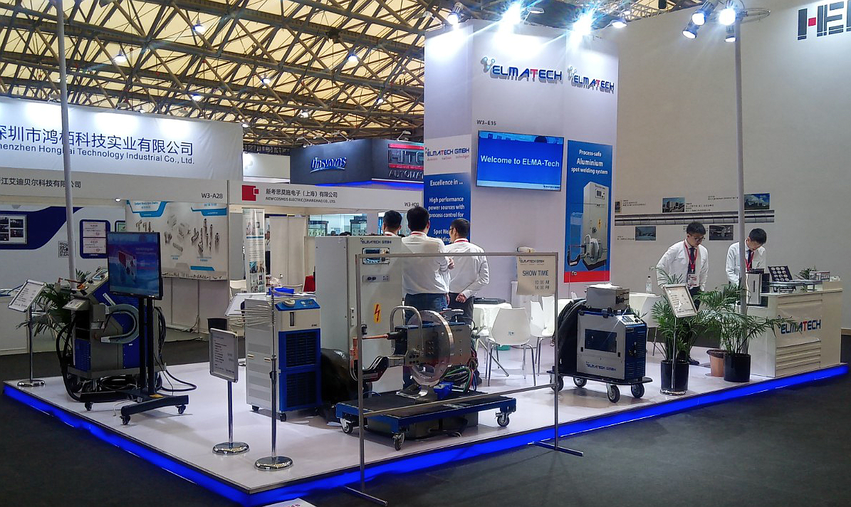 Elma-Tech at AMTS Shanghai in China,  July 2019.