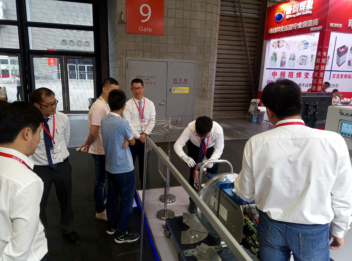 Elma-Tech at AMTS Shanghai in China,  July 2019.